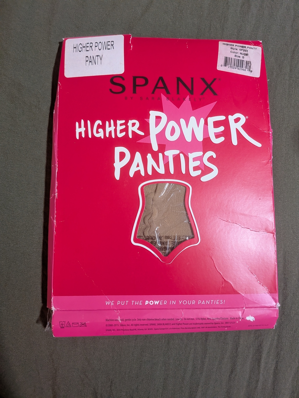 SPANX Women's Higher Power Shorts Body Shaper Soft Nude 3X (G)